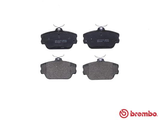A.B.S. P 46 001 BREMBO Bremsbelagsatz, Scheibenbremse
